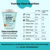 Jus' Amazin Creamy Almond Butter - Unsweetened (1 Kg Tub) | 25% Protein | Only Whole Almonds (100% Pure) | Zero Additives | Keto | Plant Based Nutrition | Clean Nutrition view 2