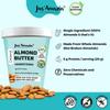 Jus' Amazin Creamy Almond Butter - Unsweetened (1 Kg Tub) | 25% Protein | Only Whole Almonds (100% Pure) | Zero Additives | Keto | Plant Based Nutrition | Clean Nutrition view 4