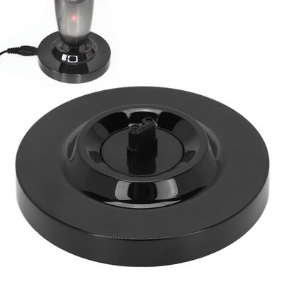 Shaver Charging Stand, Universal Electric Shaver Charge Level Round Shape, Deep Groove Design is Wide and Beautiful Men Electric Shaver Shaver Charging Base Black