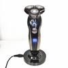 Shaver Charging Stand, Universal Electric Shaver Charge Level Round Shape, Deep Groove Design is Wide and Beautiful Men Electric Shaver Shaver Charging Base Black view 2