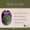 Bliss of Earth 1kg Alfalfa powder Natural Sprayed Dried Great for skin and hair full of vitamin & minerals view 4