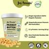 Jus' Amazin Creamy Organic Peanut Butter - Unsweetened (1Kg Tub) | 31% Protein | Single Ingredient - 100% Organic Peanuts (no added Sugar/Salt) | Dairy Free | Keto | Clean Nutrition view 2