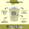 Jus' Amazin Creamy Organic Peanut Butter - Unsweetened (1Kg Tub) | 31% Protein | Single Ingredient - 100% Organic Peanuts (no added Sugar/Salt) | Dairy Free | Keto | Clean Nutrition view 3