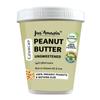 Jus' Amazin Crunchy Peanut Butter - Unsweetened | 27.8% Protein | Single Ingredient - 100% Peanuts (no added Sugar/Salt) | Dairy Free | Keto (Organic Peanut Butter Crunchy, 1 kg (Pack of 1)) view 1
