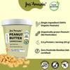 Jus' Amazin Crunchy Peanut Butter - Unsweetened | 27.8% Protein | Single Ingredient - 100% Peanuts (no added Sugar/Salt) | Dairy Free | Keto (Organic Peanut Butter Crunchy, 1 kg (Pack of 1)) view 2