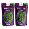 Bliss of Earth ALFALFA Powder Natural Spray Dried is Power House of Vitamin and Minerals 200gm Pack of 2 view 1