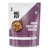 MuscleBlaze Fit High Protein Muesli (1kg, Fruits & Nut) | 22g Protein | With Apple, Almonds & Super Seeds, High Protein Breakfast Cereals view 1