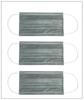 Acuron 3 Ply Ear Loop Style Surgical Face Masks With Built-in Nose Pin | ISO & CE Certified Soft Non-Woven Meltblown Layer Fabric Unisex Surgical Masks (Grey, Pack of 100) 25pc Pack X 4 Packs view 4