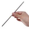 N M Z Stainless Steel Drinking Straws+Brush Medium, SilverColor,2 Straight + 2 Bent + 1 Brush view 2