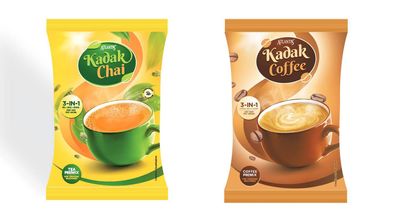 Atlantis 3 in 1 Instant Kadak Cardamom Tea and Coffee Premix Powder Combo (Contains Tea, Coffee, Milk and Sugar) 1 Kg each for Vending Machines/Manual Use