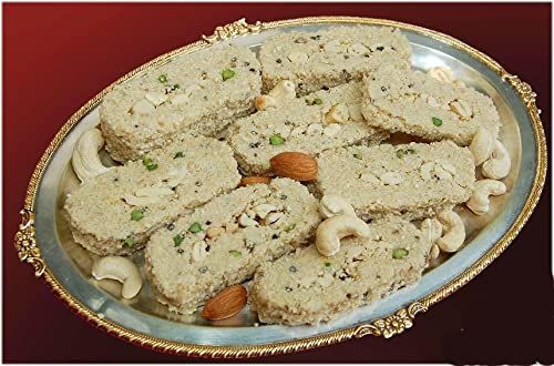 Manohar Lal Daulat Ram Garg Shahi Dry Fruit Sugar Gazak -1 KG