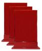 Be Win 3 Pcs of Wooden Red Rectangle 8.25x5.5 in Plain Momentos for Print Your Own Customised Sticker for Sports Event, Functions & Other Events (Plain-Without FOIL) view 1