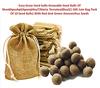 Easy Grow Seed balls-Growable Seed Balls Of Shankhpushpi(Aparajitha/Clitoria Ternatea(Blue)(1 Gift Jute Bag Pack Of 10 Seed Balls) With Red And Green Amaranthus Seeds view 2