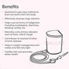 ENIMA POT PACK OF 2 PVC Enema Kit for Home Use with instruction 1 silicon tube, 2 nozzles, 1 clamp with user manual(1500 ml) view 4