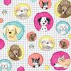 Boston International IHR 3-Ply Paper Napkins, 20-Count Cocktail Size, Art Pop Pups view 1