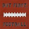 Boston International IHR 3-Ply Paper Napkins, 20-Count Cocktail Size, Football First view 1