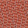 Boston International IHR 3-Ply Paper Napkins, 20-Count Cocktail Size, Football Red Brown view 1