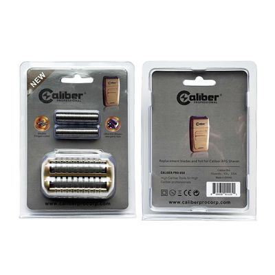 Caliber Pro RPG Shaver Replacement Foil and Cutter - Professional Titanium Foil and Blade for RPG Electric Shavers - Close Shaving Replacement Head for Barber or Personal Men's Hair Shaver