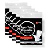 BE SAFE Forever Disposable Toilet Seat Cover, 10 Sheets | Prevent Direct Contact Unhygienic Seats | Easy to Use and Dispose, Flushable Paper DTDCBK Pack of 5 view 1