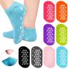 8 Pairs Moisturizing Gel Socks Feet Care Gel Spa Socks Foot Moisturizer Silicone Socks Non Slip Heel Socks for Dry Cracked Feet Overnight Lotion Socks for Women Men Softening Feet Rough Skin view 1