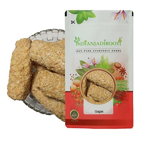 IndianJadiBooti Gajak - Gazak - Gajjak, 100 Grams Pack