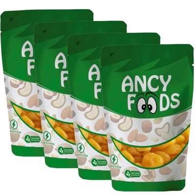 Ancy Baby Lemon Dry 800 Grams (200gm X 4) Sweet, Tangy & Juicy Candy Snack For Kids | Dietry Fibre and Antioxidants | Add to Breakfast, Smoothies or Hand Over as a Quick Treat | Dried Baby Lemon Candies Loved By Kids | No Cutting, Just Open & Eat |