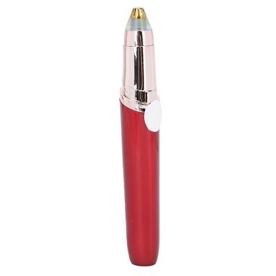 Hair Shaver, Painless Hair Removal Shaver for Lip Cheeks Chin Nose Hair Ear Hair Eyebrows for Women Hair Removal(red)