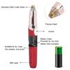 Hair Shaver, Painless Hair Removal Shaver for Lip Cheeks Chin Nose Hair Ear Hair Eyebrows for Women Hair Removal(red) view 3