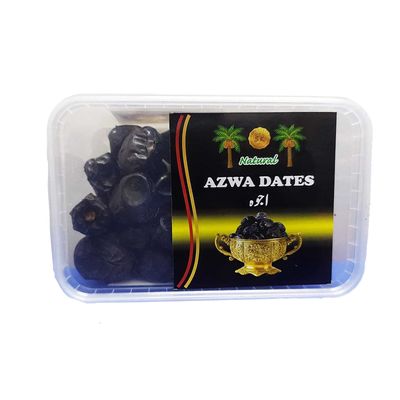 Ajwa Dates Natural - Premium azwa Dates from Madina , Saudi Arabia 400gm pack of 4