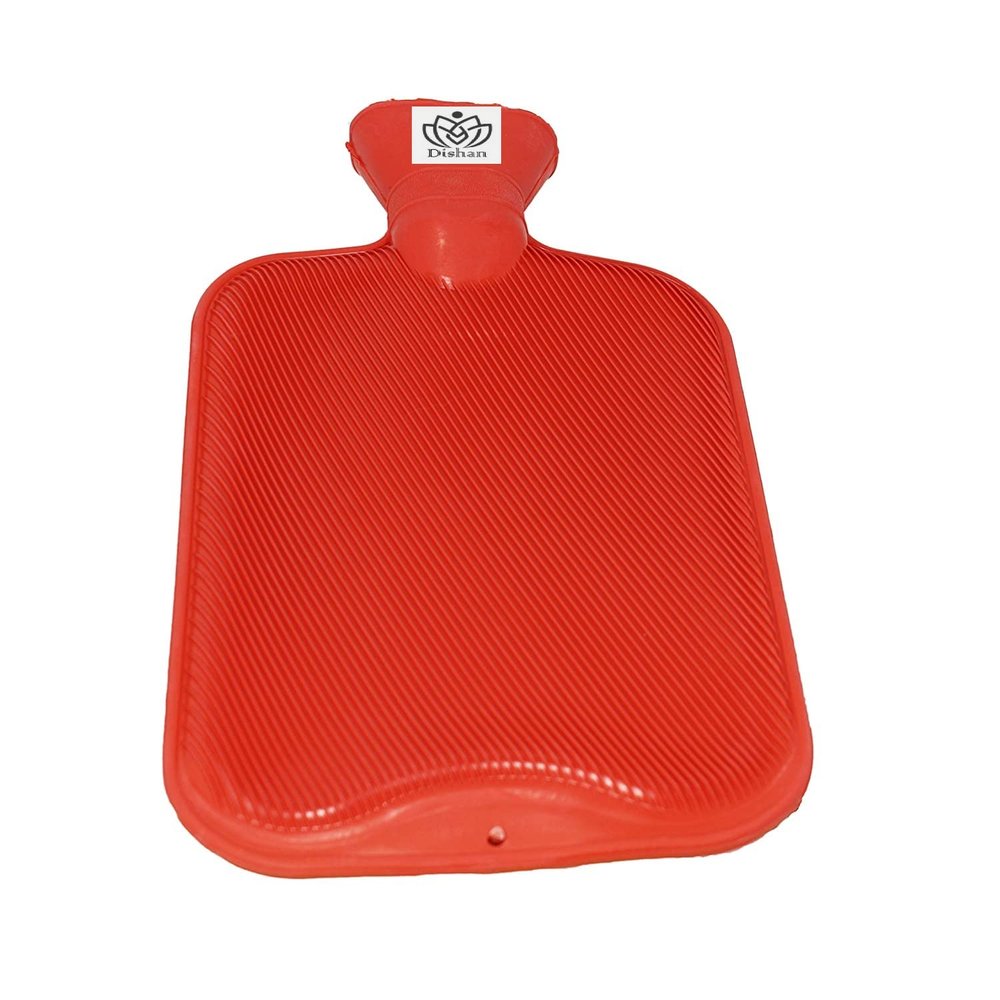 Dishan Hot Water Bag Bottle- HICKS- Non-Electrical 2L for Pain Relief - with Leak Proof Technology