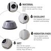ASGTRADE 4 Pcs Washing Machine Stand Anti Vibration Pads Washer Foot Pads Dryer Pads Stabilizer Support Stand for Home view 2
