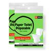 BE SAFE Forever Disposable Toilet Seat Cover, 10 Sheets | Prevent Direct Contact Unhygienic Seats | Easy to Use and Dispose, Flushable Paper DTDC2G Pack of 2 view 1
