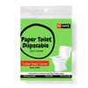 BE SAFE Forever Disposable Toilet Seat Cover, 10 Sheets | Prevent Direct Contact Unhygienic Seats | Easy to Use and Dispose, Flushable Paper DTDC2G Pack of 2 view 3