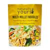 Naturally Yours Multi Millet Noodles | 6 Supergrains  Ragi, Bajra, Little, Kodo & Barnyard Millet, Whole Wheat | No Maida, No Onion No Garlic, 100% Jain Friendly, Non-Fried, Vegan, Preservative Free | Tastemaker Inside | 180g Pack of 2 view 1