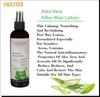 VELTOS After Wax lotion, Natural and Antiseptic Skin Care Waxing Gel, Suitable for Beauty Parlor, Salon, Spa and Hair (ALOE VERA) 250ml view 2