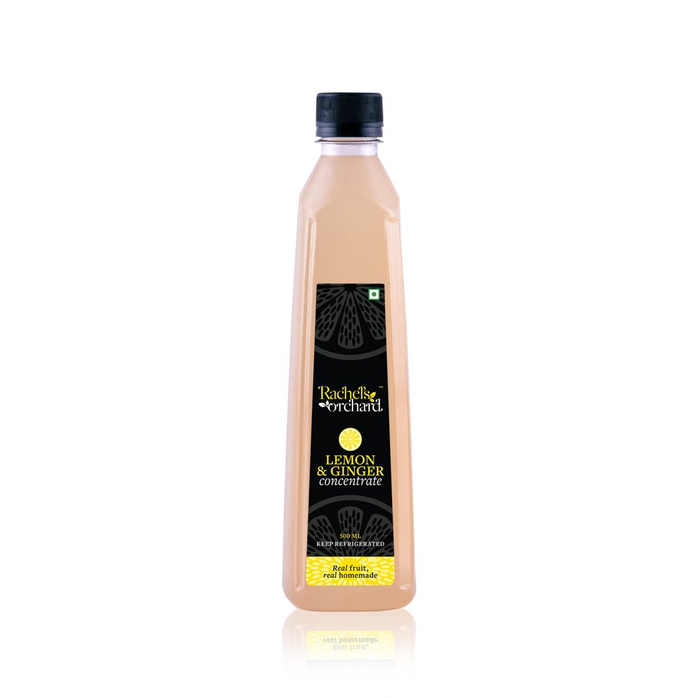RACHEL'S ORCHARD Lemon & Ginger Juice Concentrate, 500ml