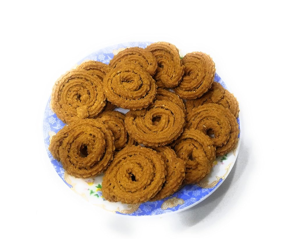 HARIBHAI DAMODAR MITAHIWALA BHAJNI CHAKLI MURKKU MAHARASHTRAIN SNACK 500 gms