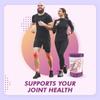 HealthyHey Nutrition Collagen Whey Protein 1:1 for Fitness, Joint & Glow - EAA 9g + BCAA 2.5g - Lactose Free, Gluten Free (Strawberry, 500g) view 3