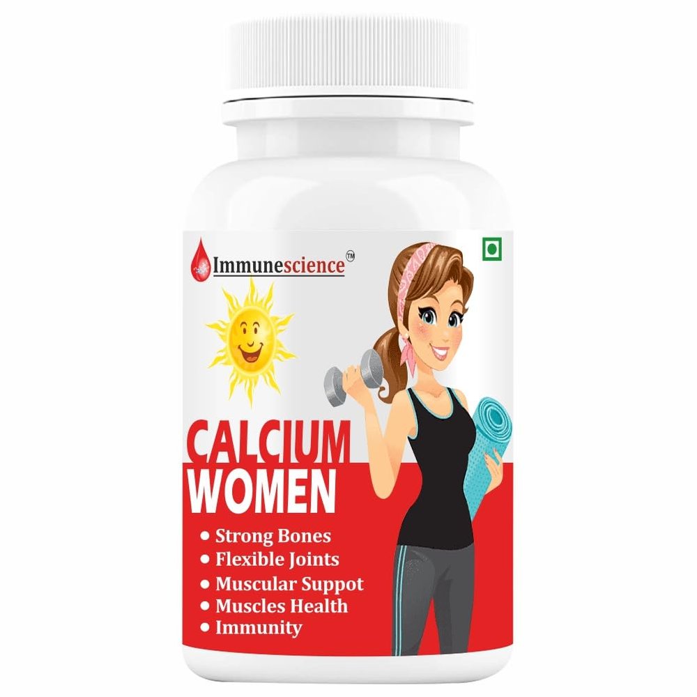 Calcium And Vitamin D3 Tablets For Women, Calcium Citrate With Vit D, B12 Magnesium Zinc Supplements For Strong Bone Health, Joint Support Supplement-60 Tablet