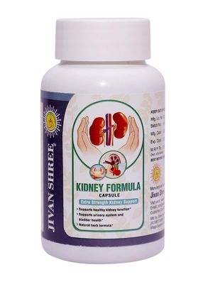 Jivan Shree Yog and Ayurved Kidney Formula Detox Clean rejuvenate Pure Extracted Ayurvedic Herbal Supplements