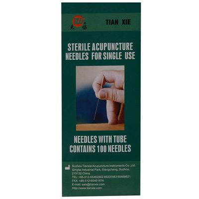 ACP ACUPRESSURE Sterile Acupuncture Needles For Single Use Transparent (0.25X75) 100pcs