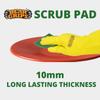 BEAR GRIPS Sponge and Scrub pad for Utensils Cleaning in Kitchen Long Lasting Stain Removal Scrubber for Dish wash Liquid - Combo Pack view 4