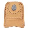 Fingertip Sleeve, Knitting Finger Sleeve Embroidery Supplies for DIY Hand-Make for Embroidery for Hand Sewing for Needlework(Large Leather Finger cot) view 1