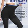 beister Medical Compression Pantyhose for Women & Men, Opaque Closed Toe 20-30mmHg Graduated Support Tights, Black, Small view 4