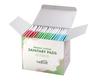FabPad Organic Cotton Ultra Thin Rash Free Biodegradable Eco-Friendly Sanitary Pads Period Napkins with Disposable Cover - (Assorted Size, Pack of 24) view 1