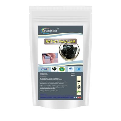 Neotea Flax Ratha Pavalam Kariyapalam Kathalai Katti Musabbar Ghritkumari - 100GM | 100% Pure, Natural, Chemical-Free Ayurvedic Herb for Health, Wellness, Skin Care & Detoxification