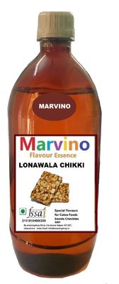 Marvino Lonavala Chikki Food Flavours Essence for Cakes Whipcream Fondant Sweets Ice-Creams Chocolates Flavoring Syrup