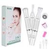 Electric Eyebrow Trimmer, Facial Hair Removal for Women, 3 in 1 Rechargeable Body Hair Razor, Painless and Flawless Electric Hair Remover Kit for Lady Face Peach Fuzz Lips Chin Arms Legs Bikini, White view 1