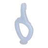 Baby Training Toothbrush, Easy to Clean Baby Toothbrush Soft Bristles BPA Free Stable for Baby Gum Care(Blue) view 4