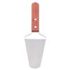 Metal Waxing Applicator, Practical Comfortable Grip Wooden Handle Stainless Steel Wax Spatulas for Home for Salon view 2